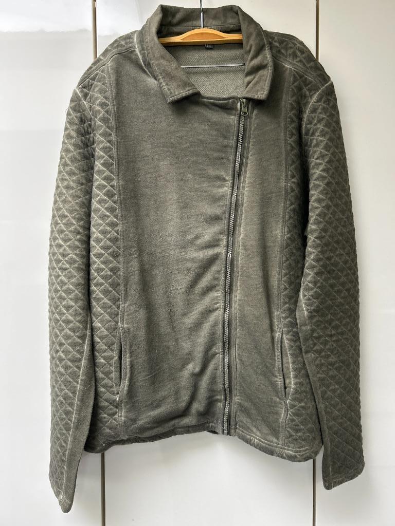 Gilet zippé kaki TQF Collection - Taille XXL *, Taille 46/48 (XL) ou plus grande, Enlèvement ou Envoi, Porté, Vert