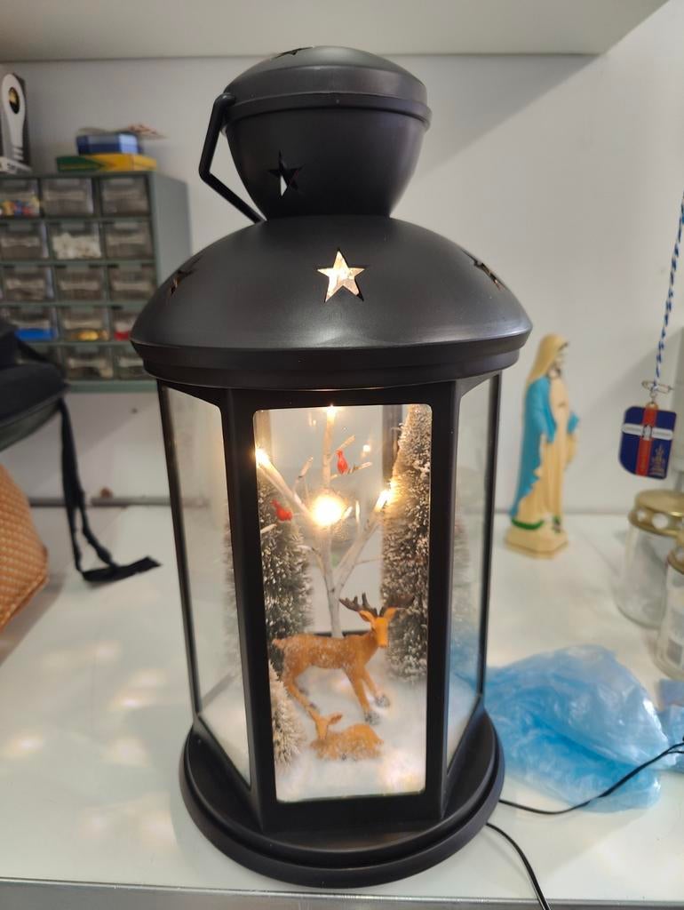 Kerst lantaarn, Diversen, Ophalen of Verzenden, Zo goed als nieuw