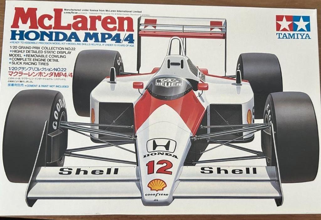 Tamiya McLaren MP 4/4 Honda F1 à l'échelle 1:20, Neuf, Enlèvement ou Envoi, Voiture, Plus grand que 1:32