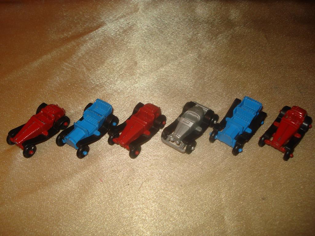 KINDER Surprise 6 Anciennes Voitures en Métal Coloré 1978, Collections, Œufs à surprise, Comme neuf, Autres types, Enlèvement ou Envoi