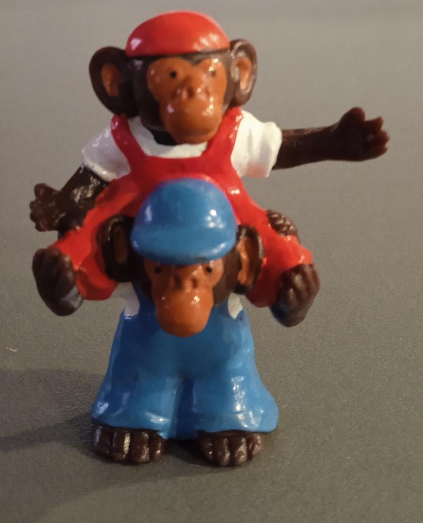 Figuur Apen OMO Micro waspoeder (1990), Verzamelen, Ophalen of Verzenden, Zo goed als nieuw