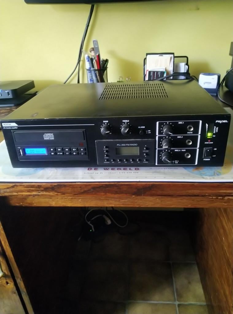 Karaoke unit Proel ACDT 90 igst, Ophalen, Zo goed als nieuw