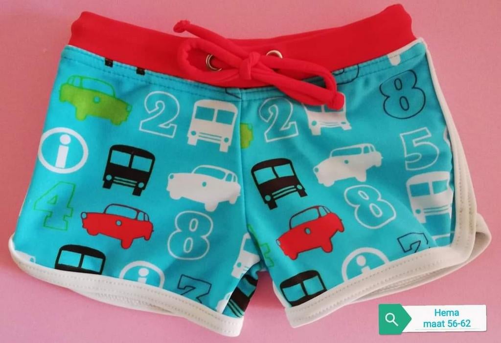 Zwembroekje Hema maat 56-62, Kinderen en Baby's, Kinderkleding | Kinder-zwemkleding, Ophalen of Verzenden, Zo goed als nieuw, Hema