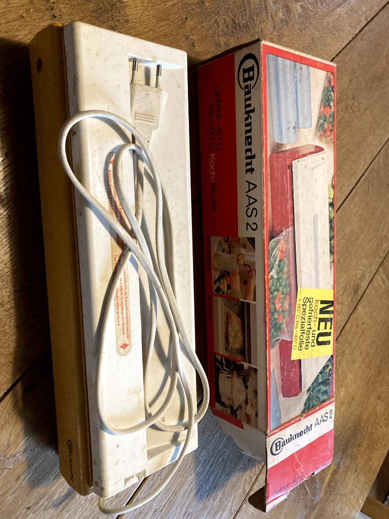 Appareil Bauknecht pour celler les sacs plastiques, Elektronische apparatuur, Vriezers en Diepvrieskisten, Ophalen, Zo goed als nieuw