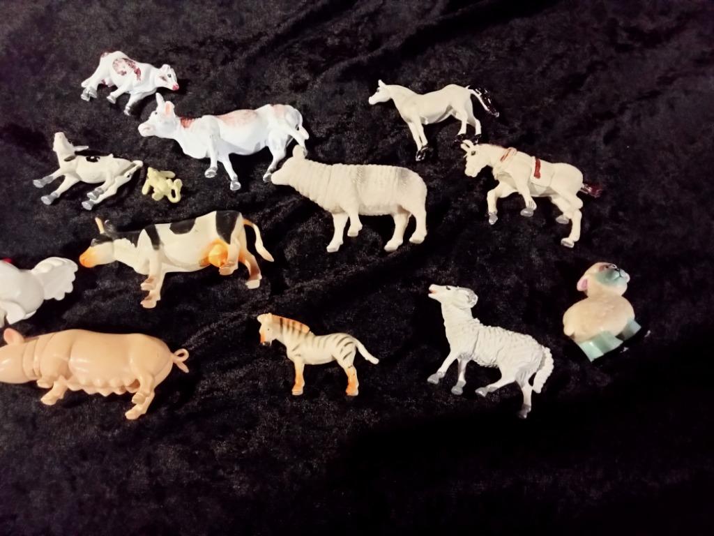 13 boerderijdiertjes speelgoed, Enlèvement ou Envoi, Utilisé