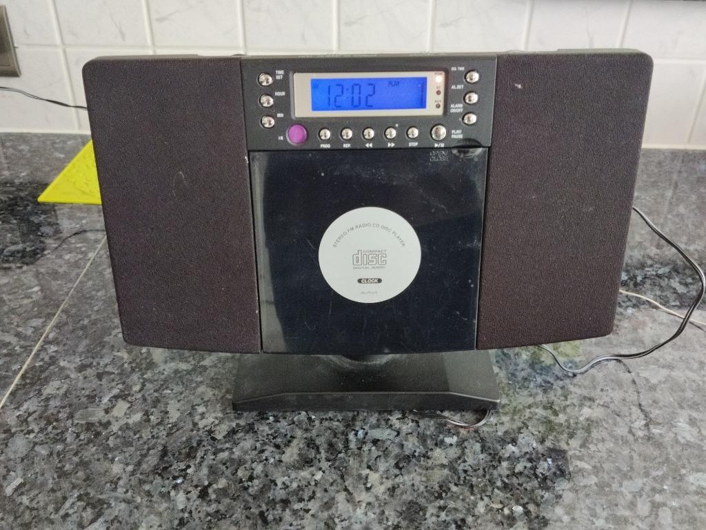 Bruneau cd - alarm - klokradio, Ophalen, Gebruikt