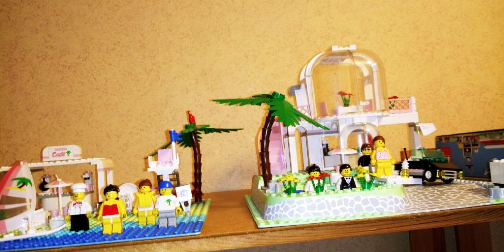 Lego:6416 Paradisa  Lego:6416 Poolside Paradise, Enlèvement ou Envoi, Utilisé, Ensemble complet, Lego