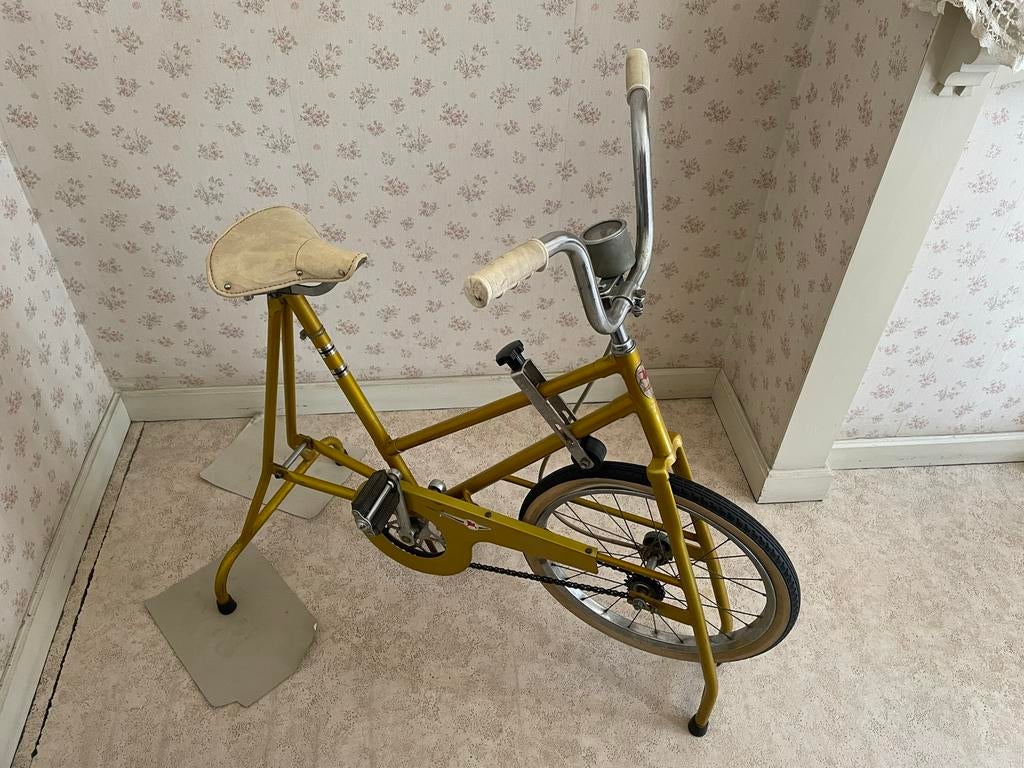 Retro vintage hometrainer, Enlèvement, Comme neuf, Vélo d'appartement
