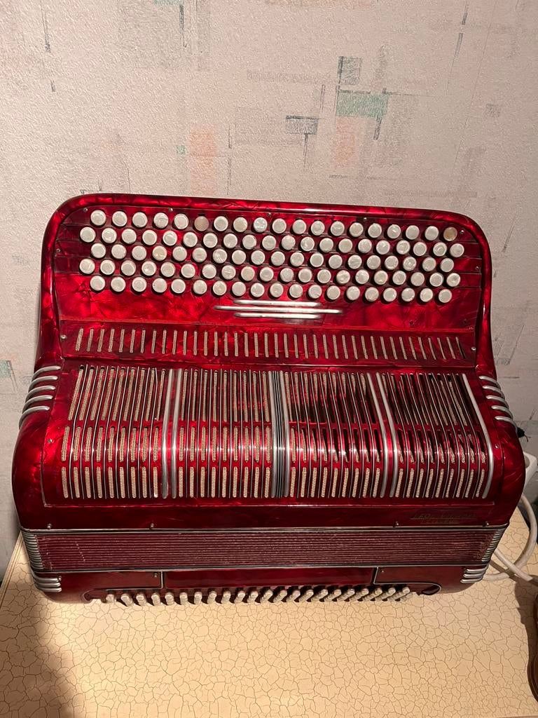 Accordeon, Musique & Instruments, Enlèvement, Utilisé, Accordéon à boutons