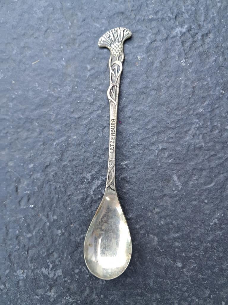 Lepeltje met korenbloem, Luxemburg, Ophalen of Verzenden