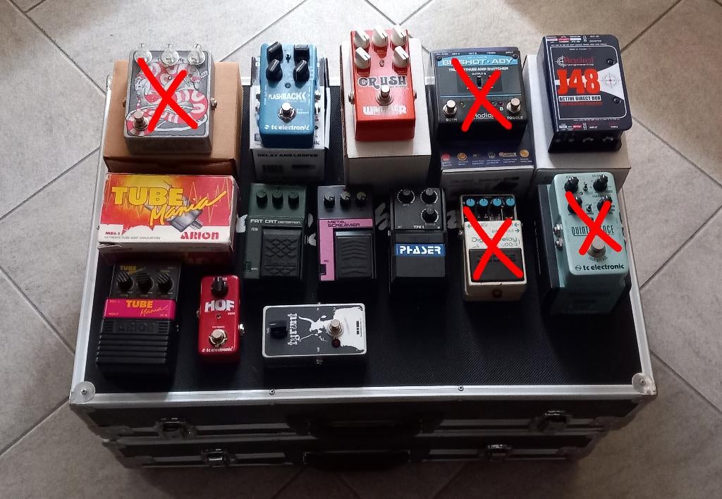 Guitar pedals for sale, Enlèvement ou Envoi, Utilisé, Multi-effet