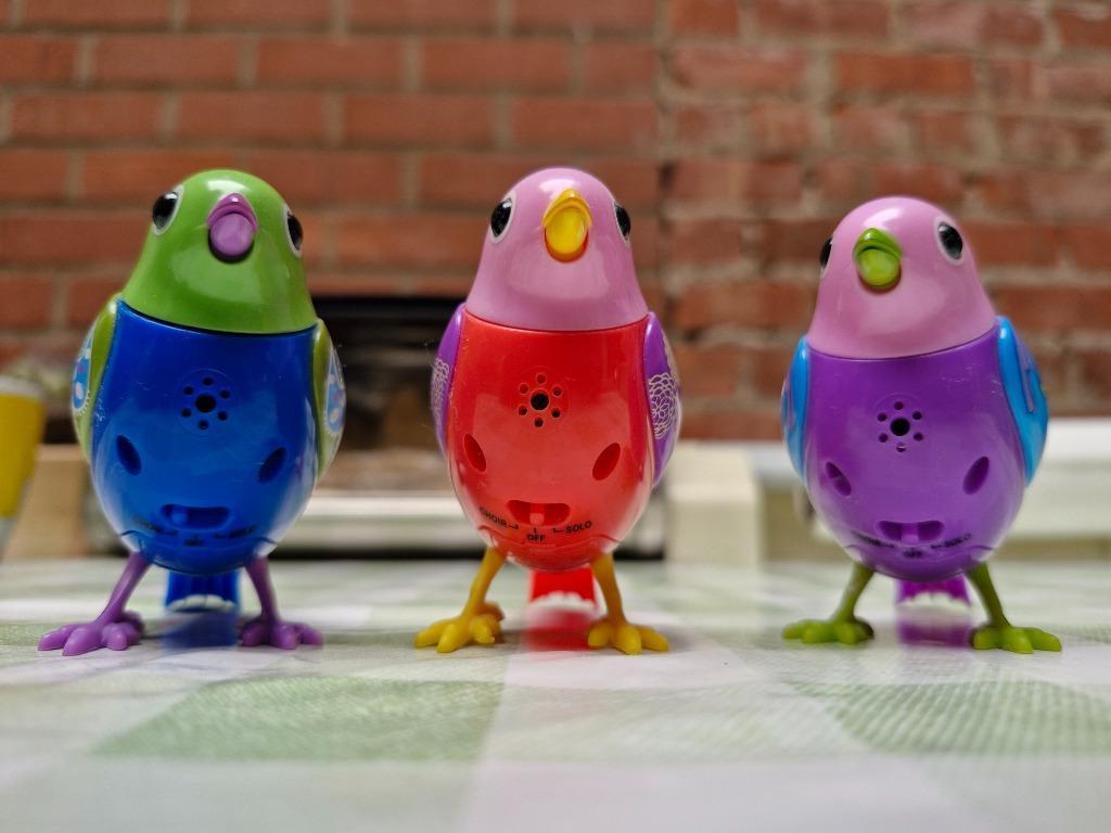 Silverlit Digibirds interactieve vogeltjes, Ophalen, Zo goed als nieuw, Elektronica, Met geluid