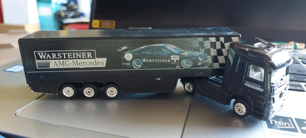 H0LK 0924 MERCEDES-BENZ VRACHTWAGENS 1:87., Verzenden, Gebruikt, Bus of Vrachtwagen, Overige merken