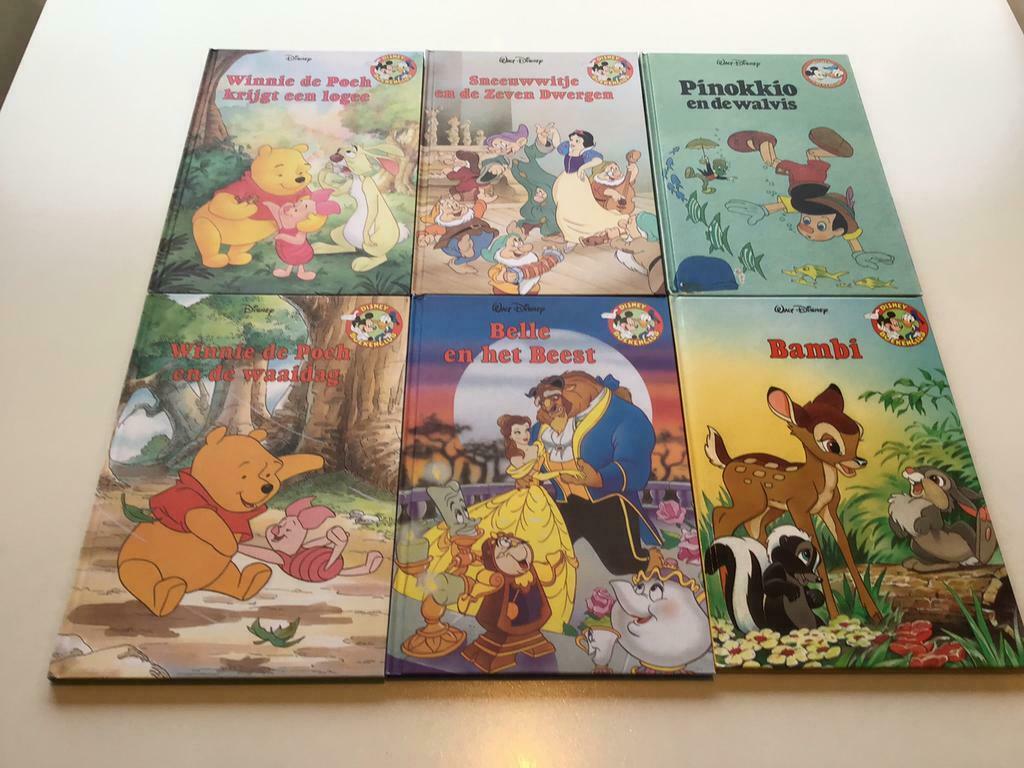 Kinderboeken Disney, 6 stuks,in perfecte staat en 5 cd ‘s, Ophalen of Verzenden, Zo goed als nieuw