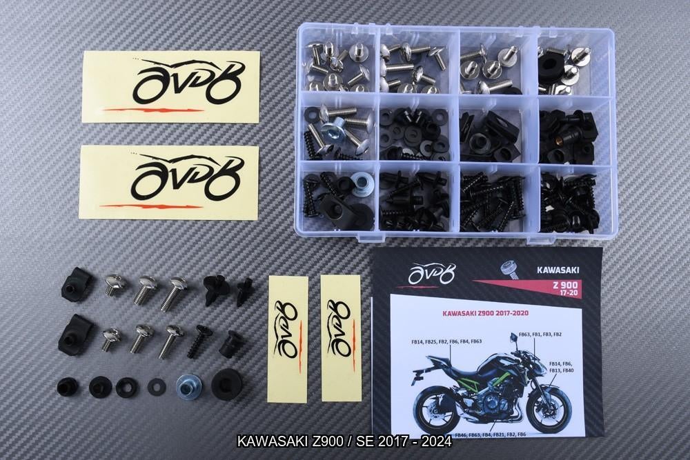 Kuip bouten set voor KAWASAKI Z900 / SE 2017 - 2024, Motoren, Ophalen of Verzenden, Nieuw