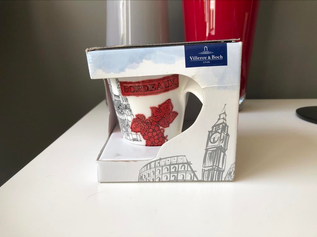 Villeroy Boch Cities of the World Mug: Bordeaux, Huis en Inrichting, Ophalen of Verzenden, Nieuw, Porselein