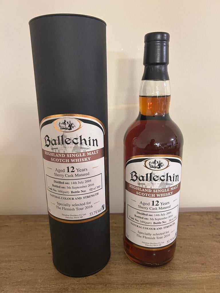 Single Malt Whisky - Ballechin 2004, Ophalen