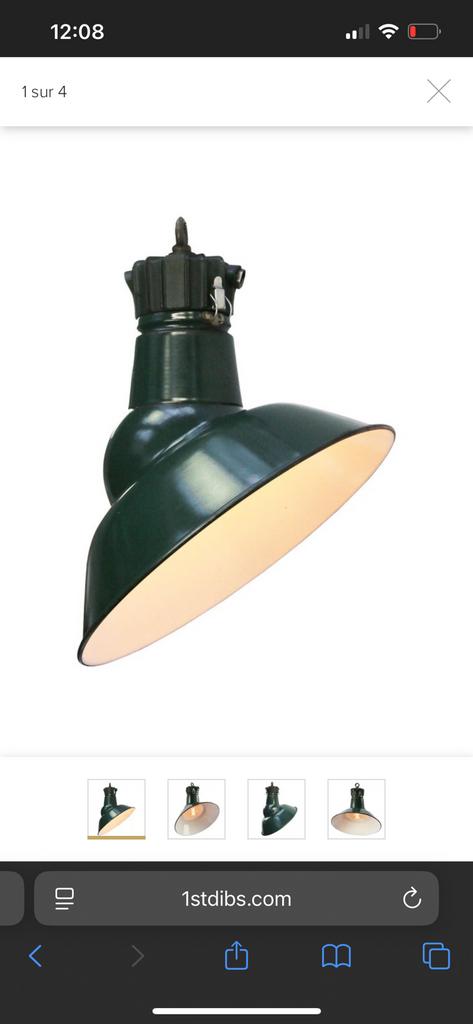 SAMMODE geëmailleerde industriële ophanging, Ophalen of Verzenden