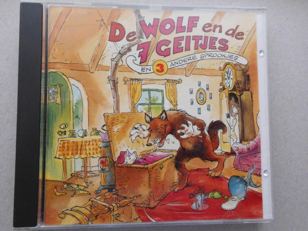 De Wolf En De 7 Geitjes (En 3 Andere Sprookjes), Ophalen of Verzenden, Zo goed als nieuw, Verhaal of Sprookje, 6 tot 9 jaar