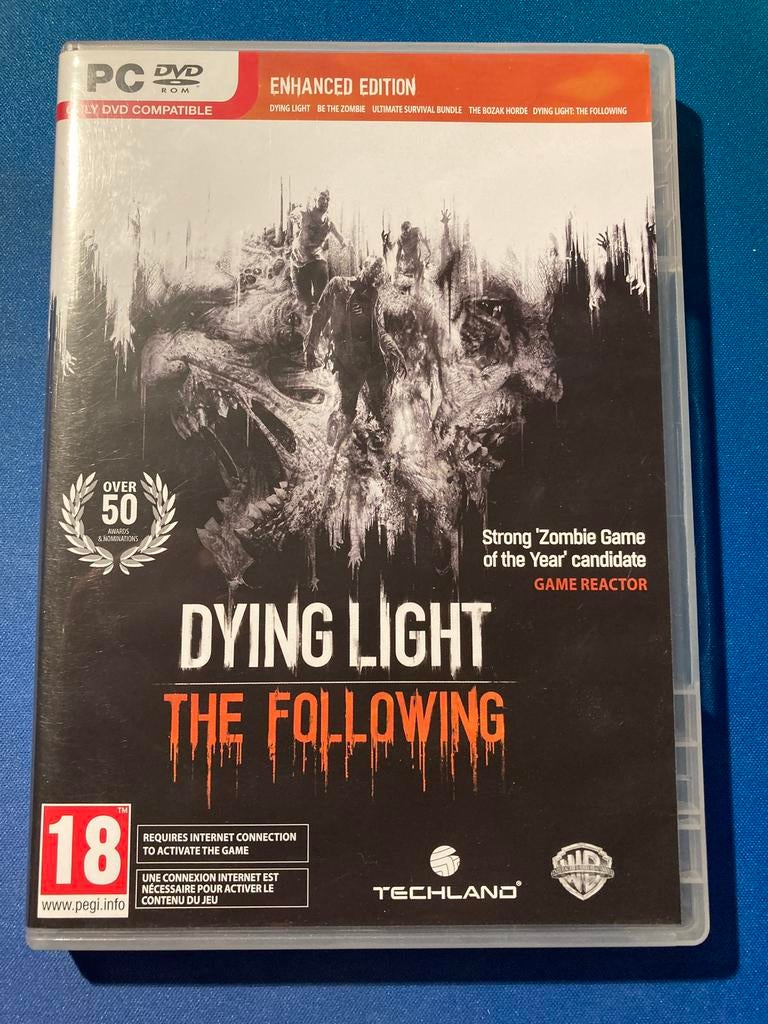 Dying Light The Following Pc, Games en Spelcomputers, Ophalen of Verzenden, Zo goed als nieuw