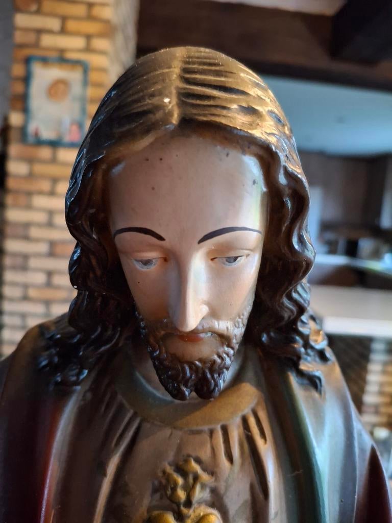 Christusbeeld van 70 cm .Ouder dan 50 jaar., Antiek en Kunst, Ophalen