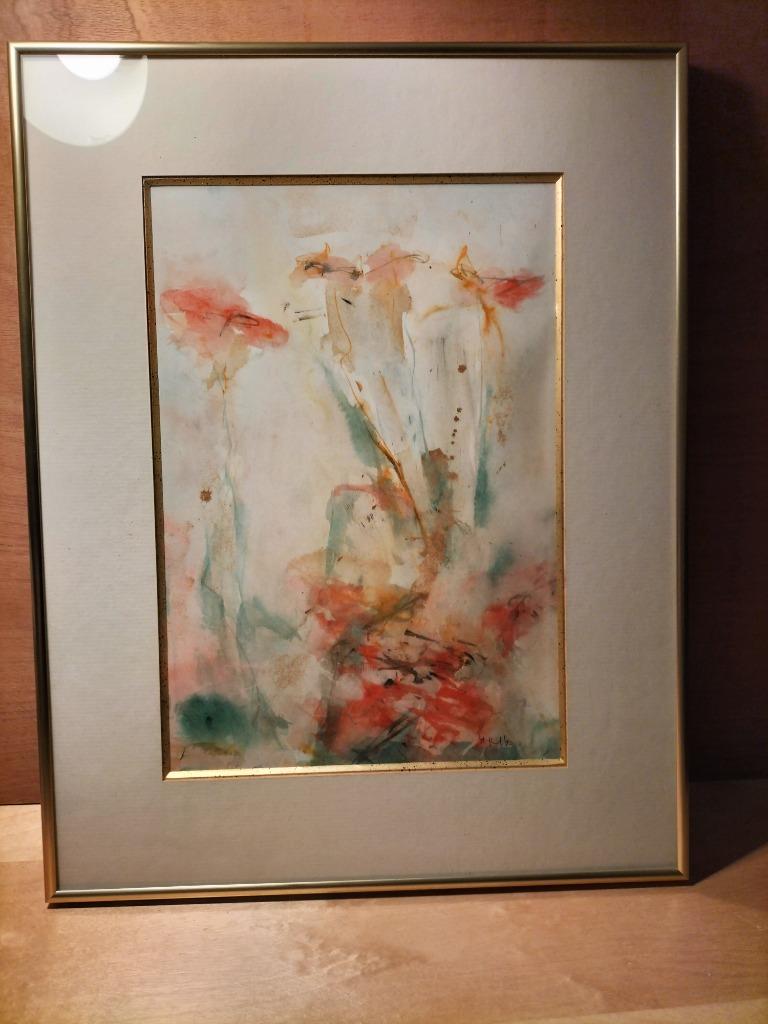 Aquarel Magda Kint, Ophalen of Verzenden