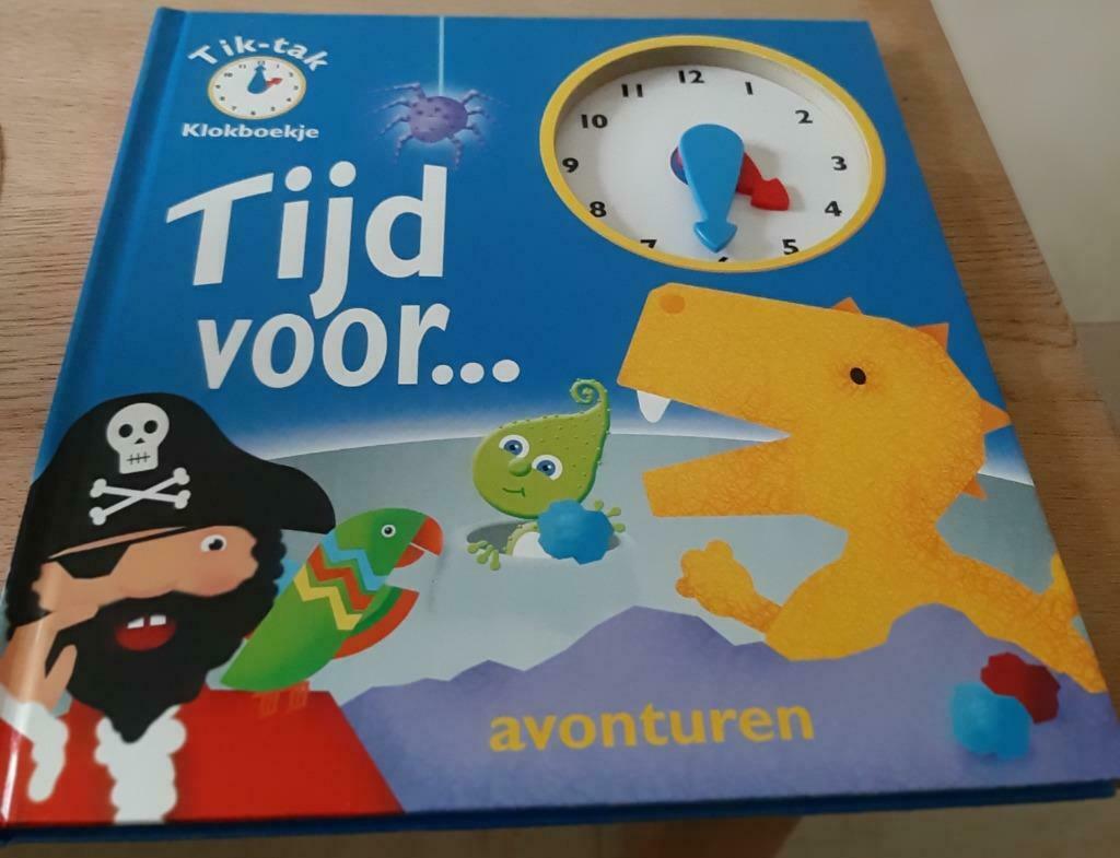 Tik-tak klokboekje. Tijd voor avonturen., Jongen of Meisje, Nieuw, Ophalen of Verzenden, Voorleesboek