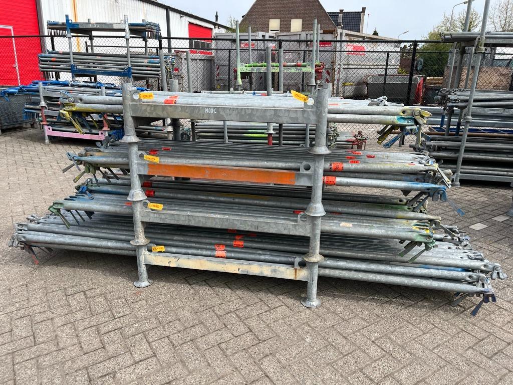 Layher AR/LW schoor/schoren/diagonalen 0.73/1.09/1.57/2.57M, Enlèvement, Utilisé