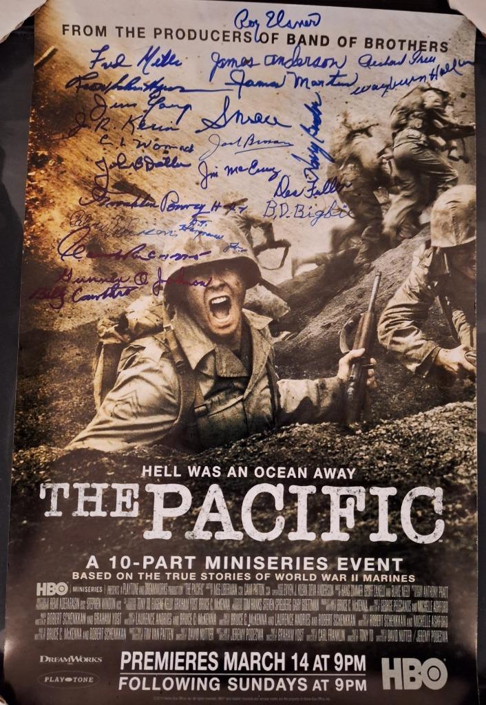 23 authentiques autographes vétérans du Pacifique, Enlèvement ou Envoi