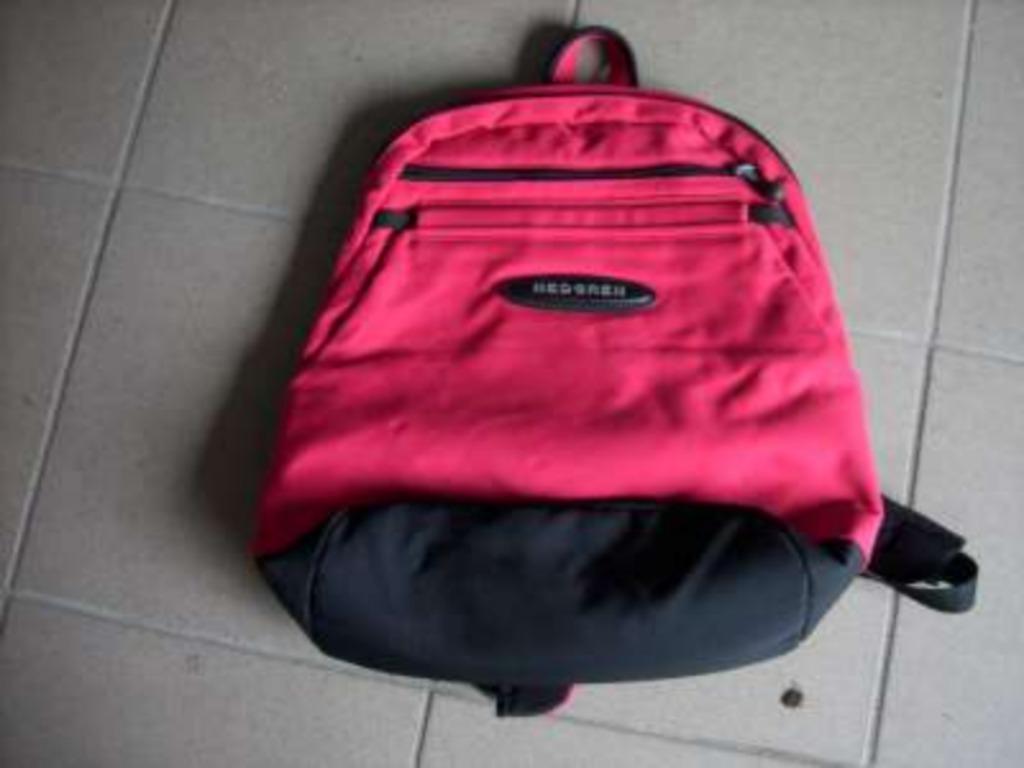 sac à dos, Enlèvement ou Envoi