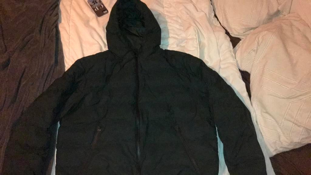 Waterafstotende jas van H&M, Kleding | Heren, Jassen | Winter, Gedragen, Overige maten, Groen, H&M