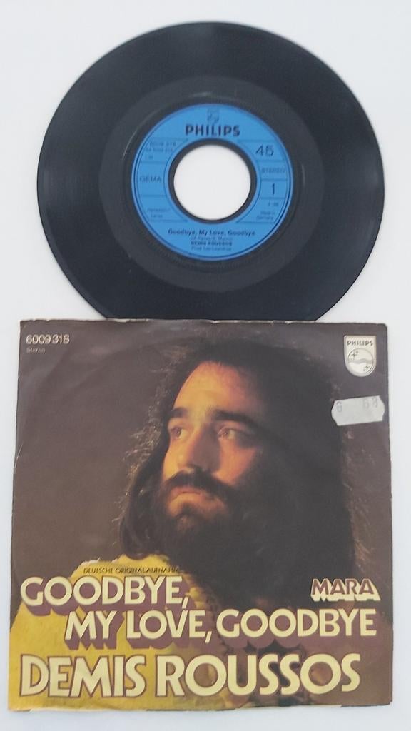 Demis Roussos  - Goodbye, my love, goodbye, Enlèvement ou Envoi, Comme neuf, Pop