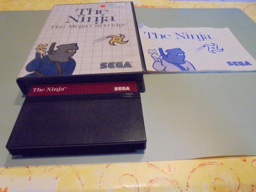 Sega Master System The Ninja The Mega Cartridge (CIB), Enlèvement ou Envoi, Utilisé, Master System