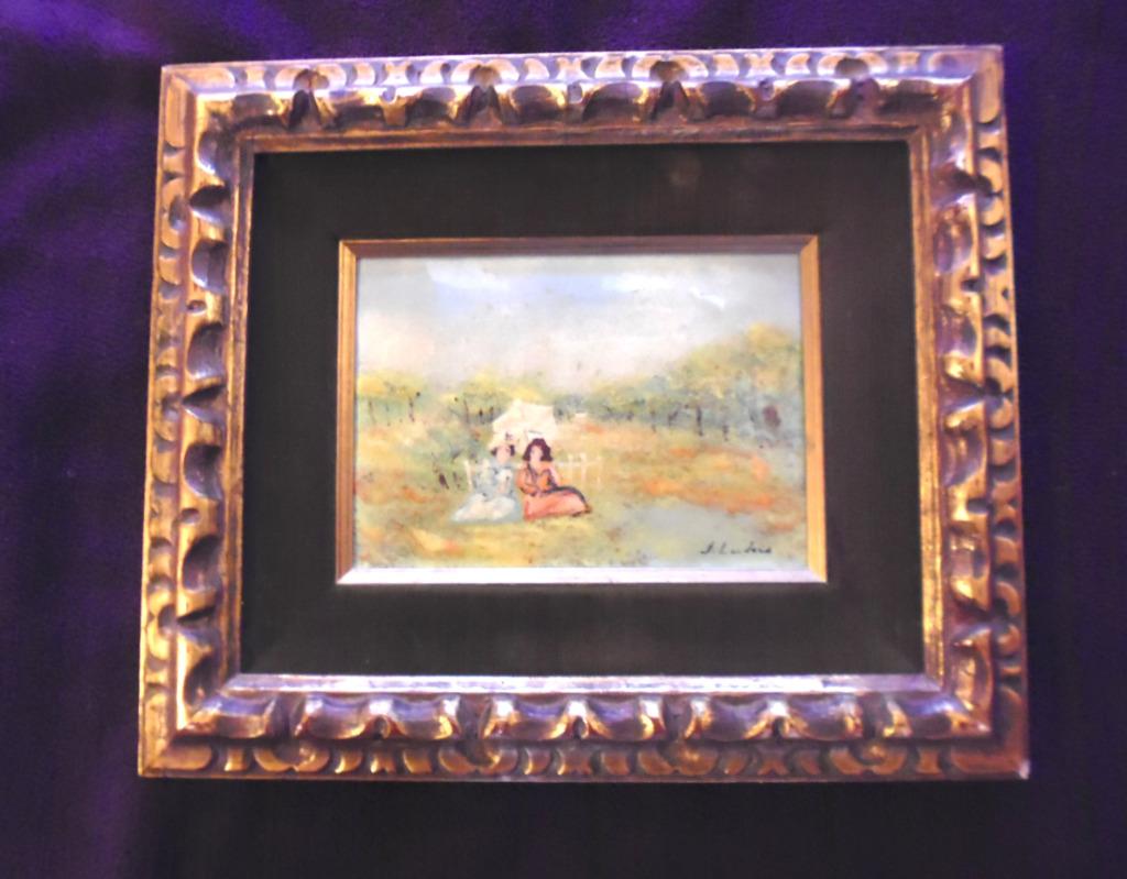 schilderij email, Enlèvement