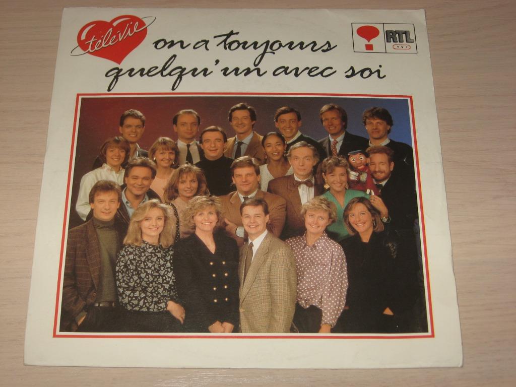 Disque vinyl 45 tours televie, CD & DVD, Vinyles | Pop, Comme neuf, Enlèvement ou Envoi
