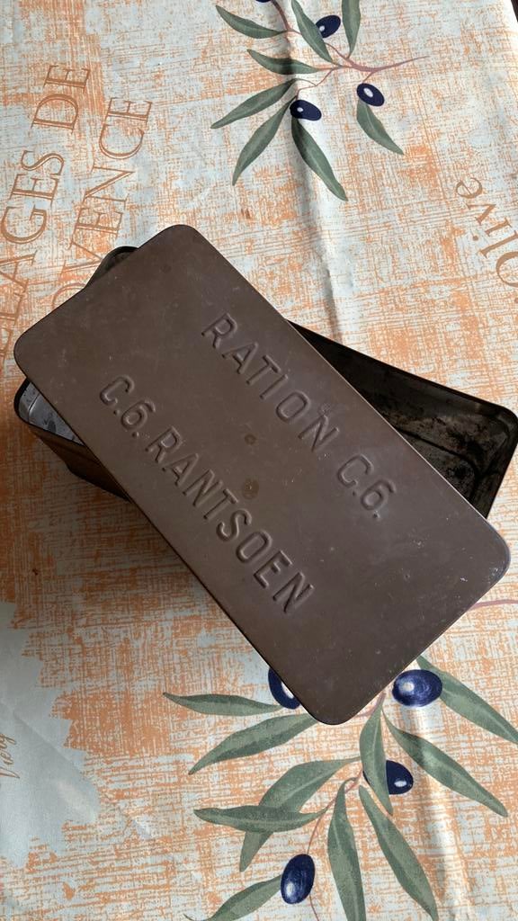 Boite de ration militaire, Enlèvement