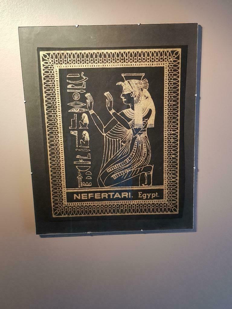 ingekaderde papyrus van Nefertari, Enlèvement