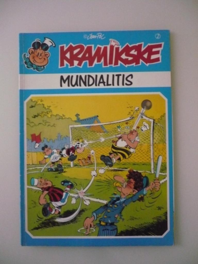 Kramikske (2 Mundialitis ) eerste druk, Gelezen, Jean-Pol, Eén stripboek, Ophalen of Verzenden