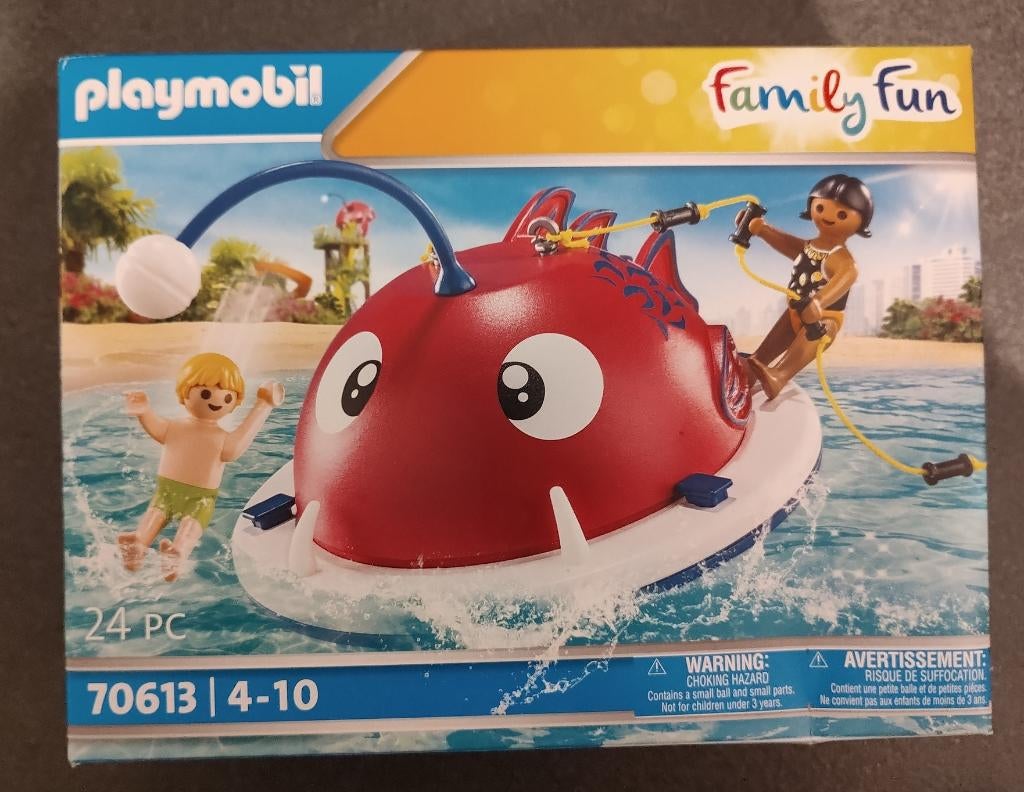 Playmobil Family Fun Beklimmen zwemeiland (70613) - nieuw, Ophalen of Verzenden, Nieuw, Complete set