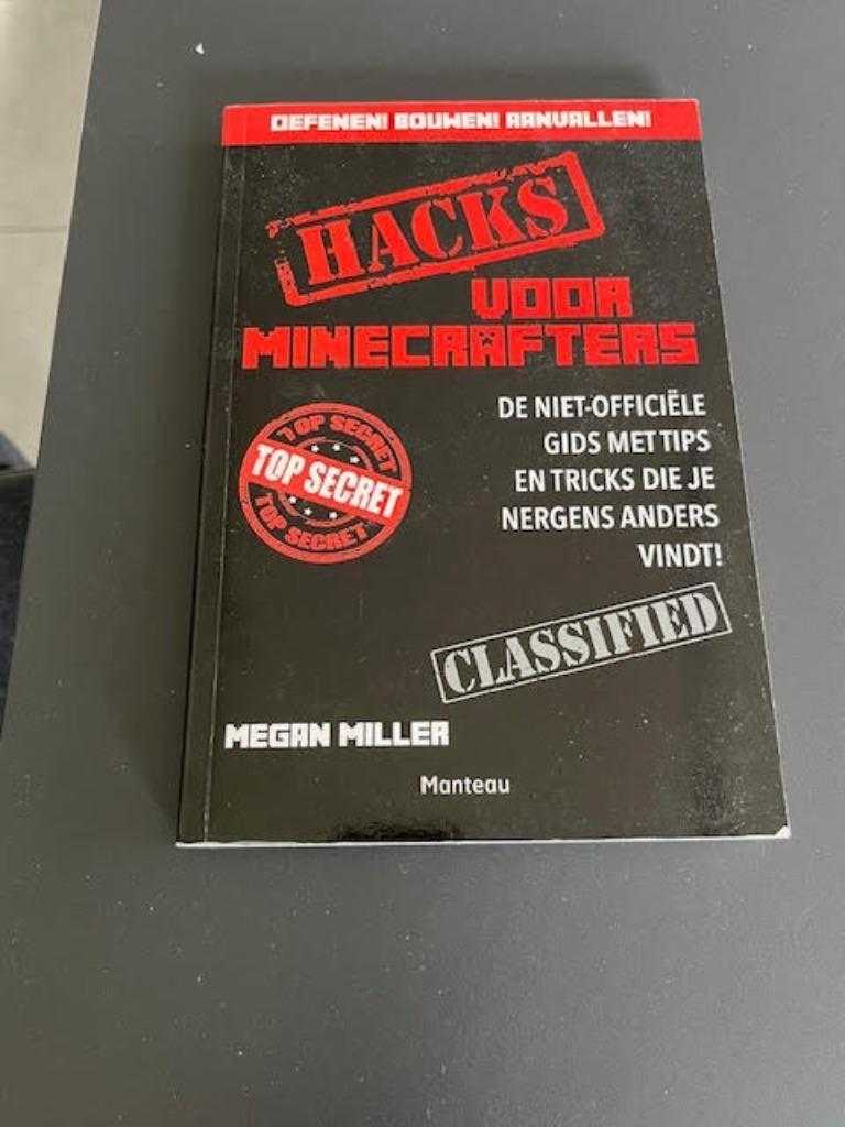 Hacks voor minecrafters, Boeken, Ophalen of Verzenden, Nieuw, Megan Miller, Fictie algemeen