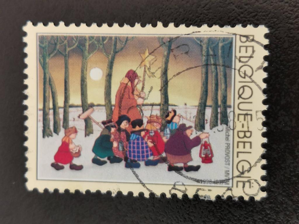 Belgie 1998 - Kerstmis, Ophalen of Verzenden, Gestempeld, Kerst