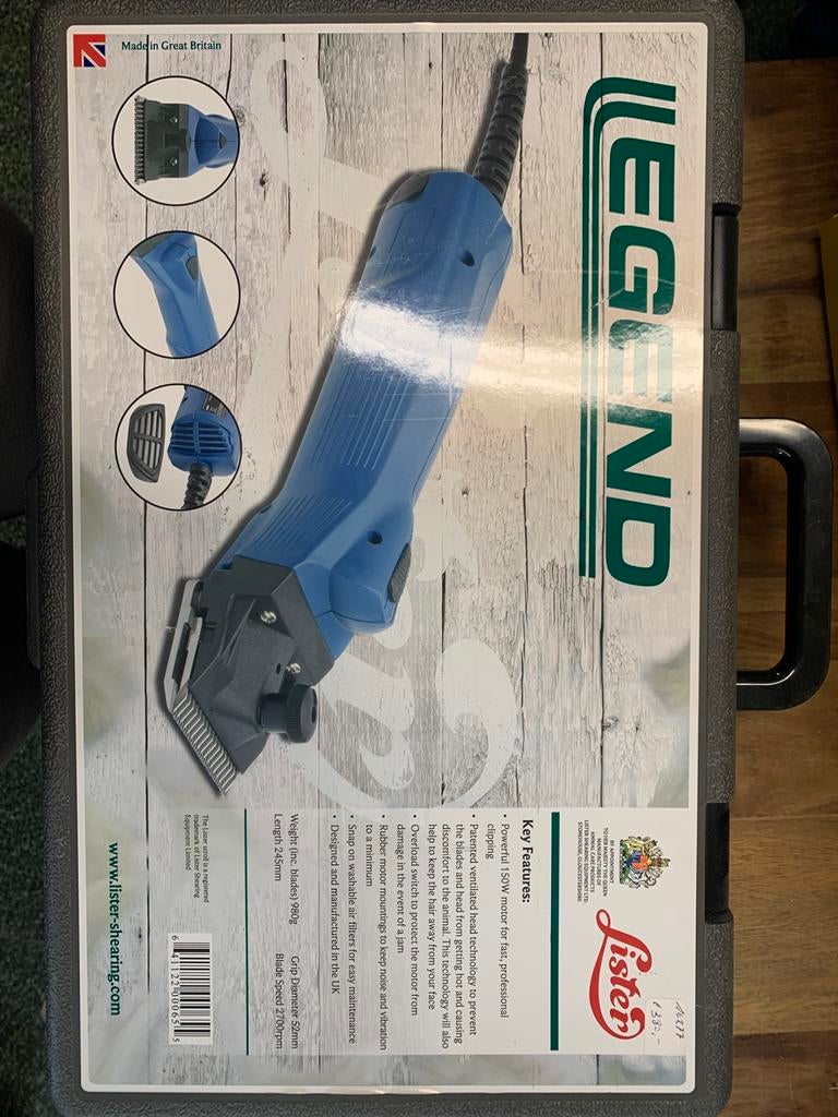 Lister scheertoestel 150W motor NIEUWSTAAT, Enlèvement, Comme neuf