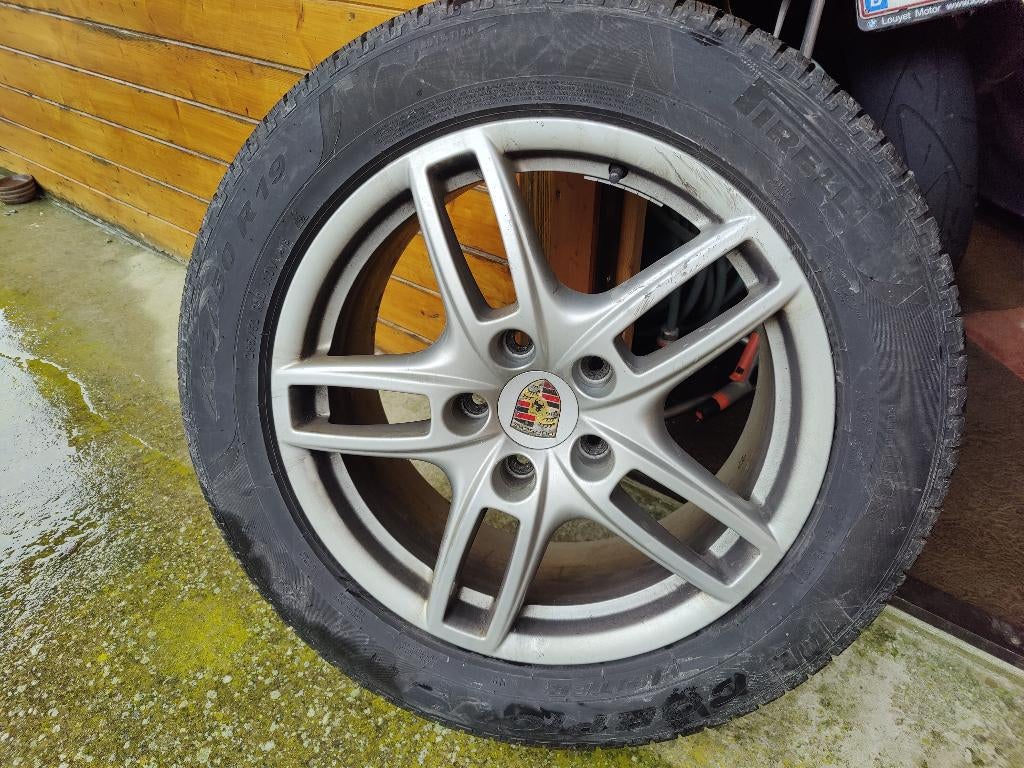 Kit Hiver Porsche Cayenne 958, Pneus et Jantes, Pneus hiver, 265 mm, 19 pouces