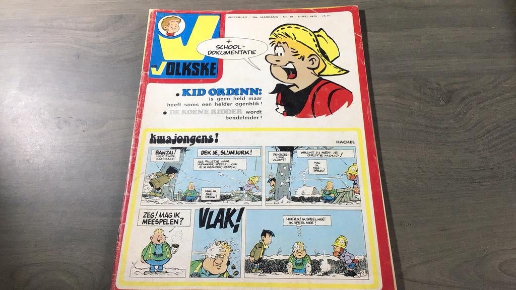Volkske magazine 19(c2), Une BD, Enlèvement ou Envoi, Utilisé