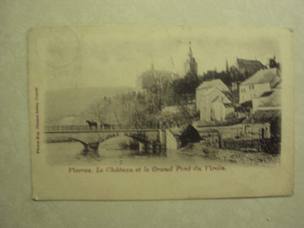 57205 - VIERVES - LE CHATEAU ET LE GRAND PONT DU VIROIN, Envoi
