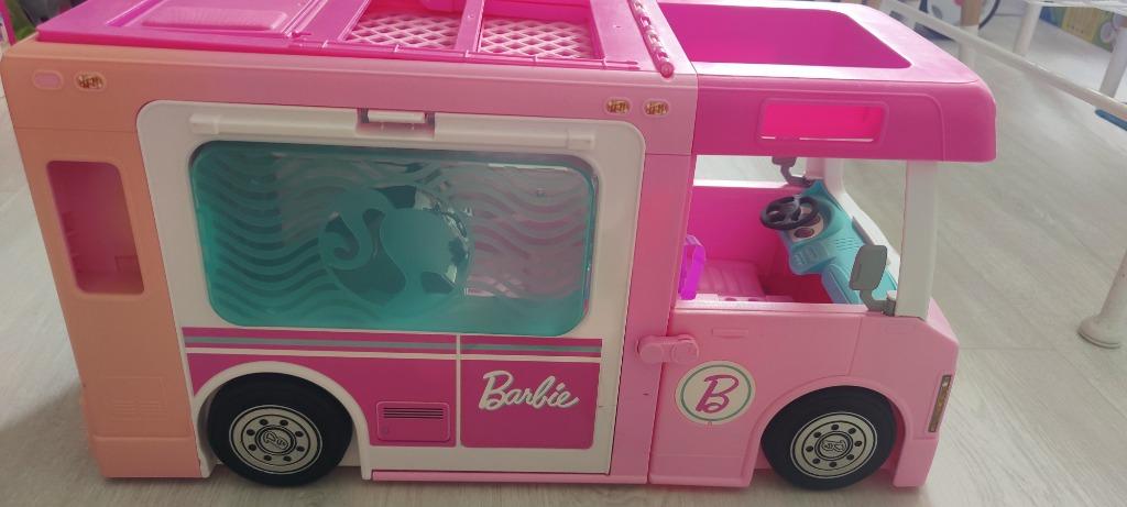 Camping car Barbie comme neuf dans sa boîte d'origine, Enlèvement, Comme neuf, Barbie