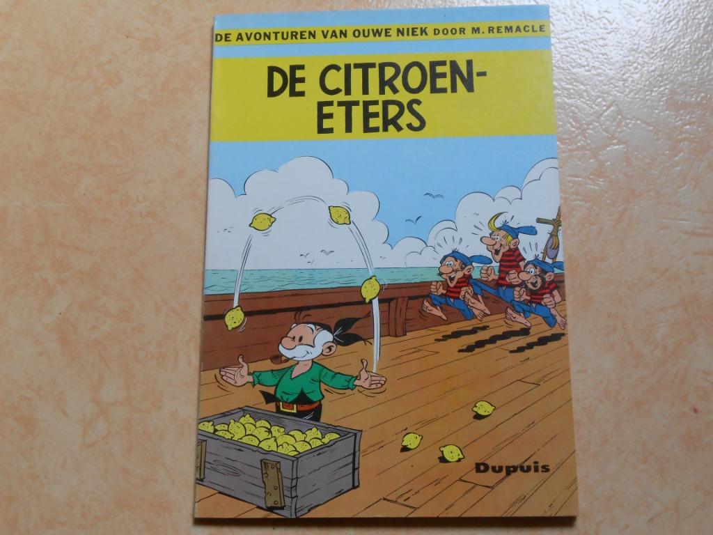 Ouwe Niek en Zwartbaard 3 De citroeneters 1961 1 ste druk., Boeken, Eén stripboek, M. Remacle, Nieuw, Ophalen of Verzenden