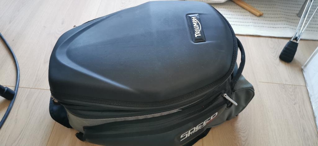 Triumph tanktas, Motoren, Ophalen of Verzenden