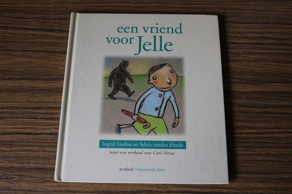 Ingrid Godon & Sylvia vanden Heede - een vriend voor Jelle, Boeken, Kinderboeken | Jeugd | onder 10 jaar, Zo goed als nieuw, Fictie algemeen