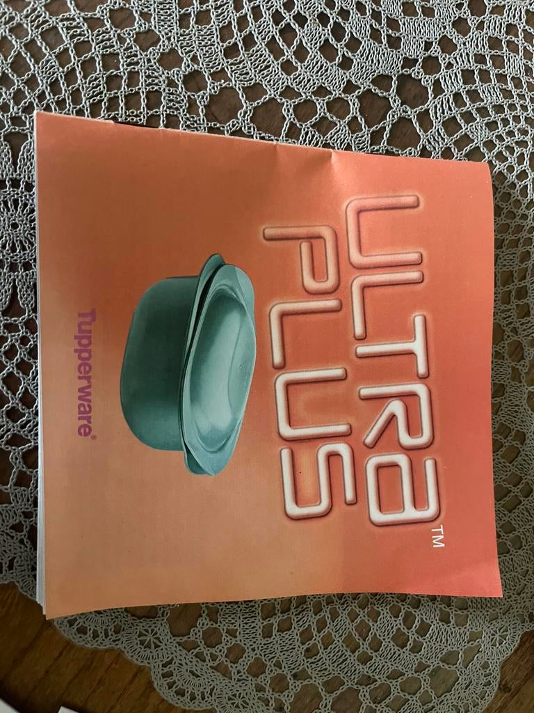 Tupperware Ultra Plus, Ophalen, Zo goed als nieuw, Blauw, Schaal
